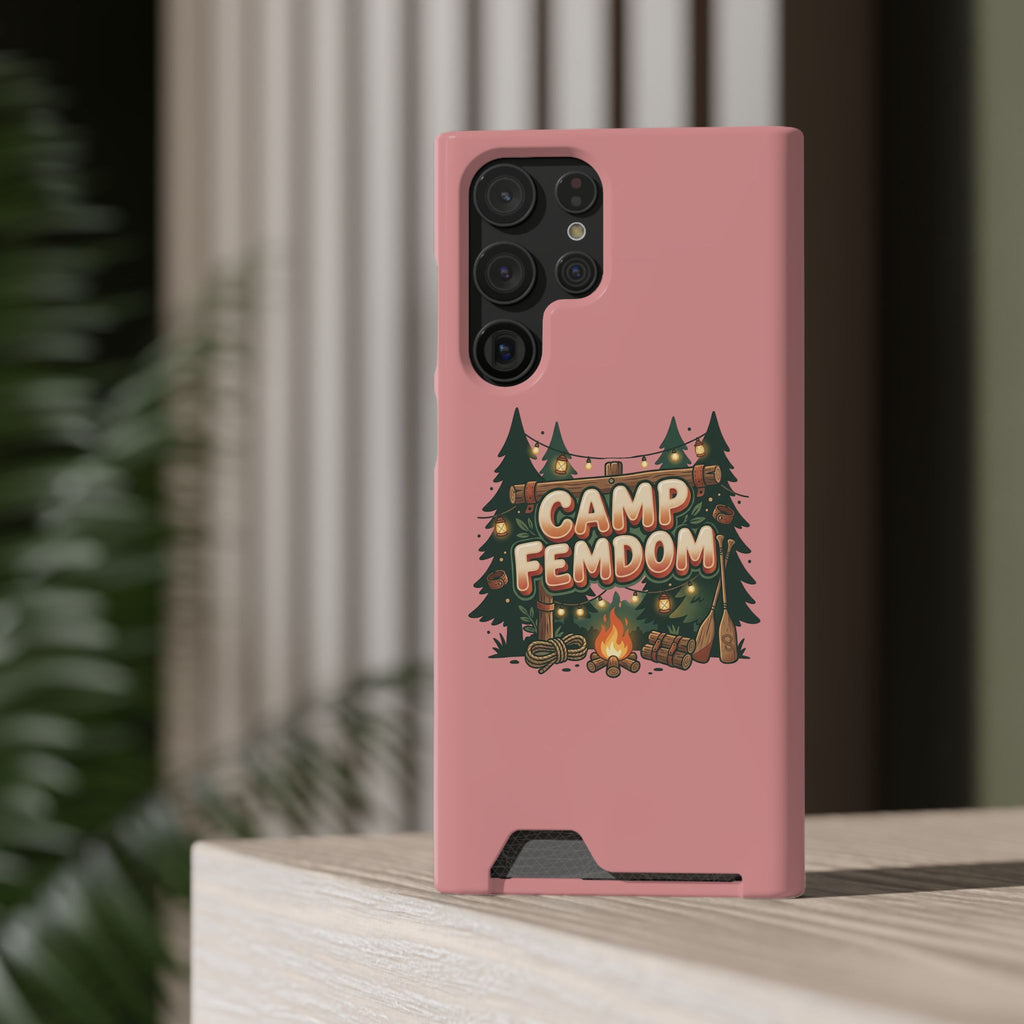 Phone Case — 'Camp Femdom' Card Holder Protective Case