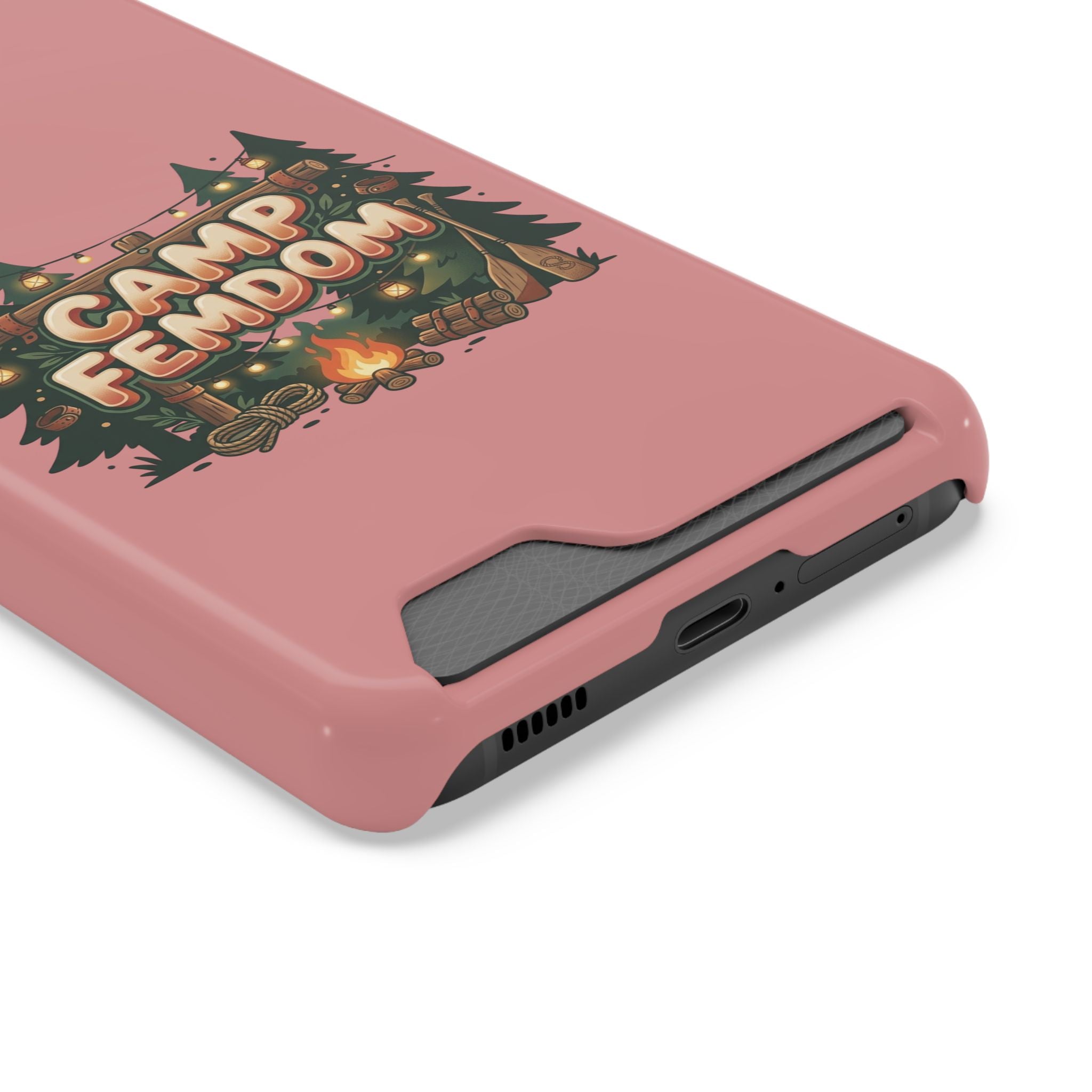 Phone Case — 'Camp Femdom' Card Holder Protective Case