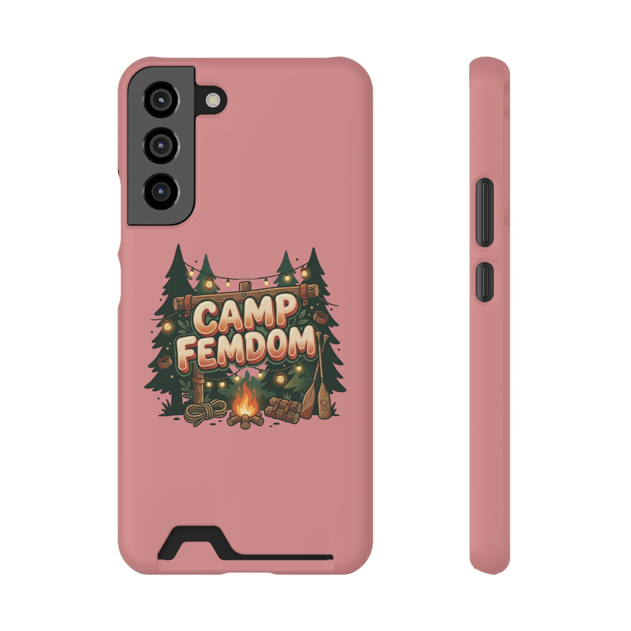 Phone Case — 'Camp Femdom' Card Holder Protective Case