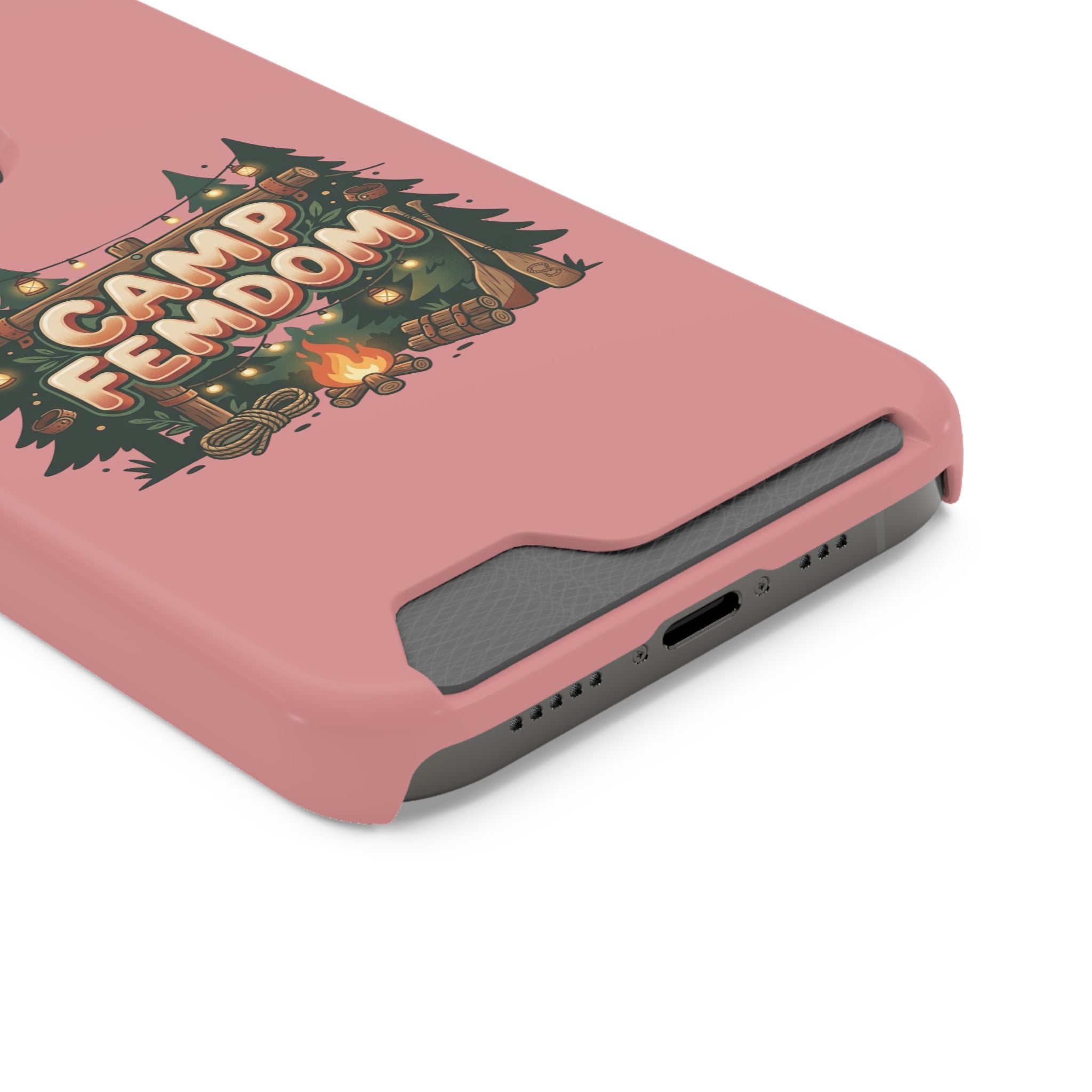 Phone Case — 'Camp Femdom' Card Holder Protective Case