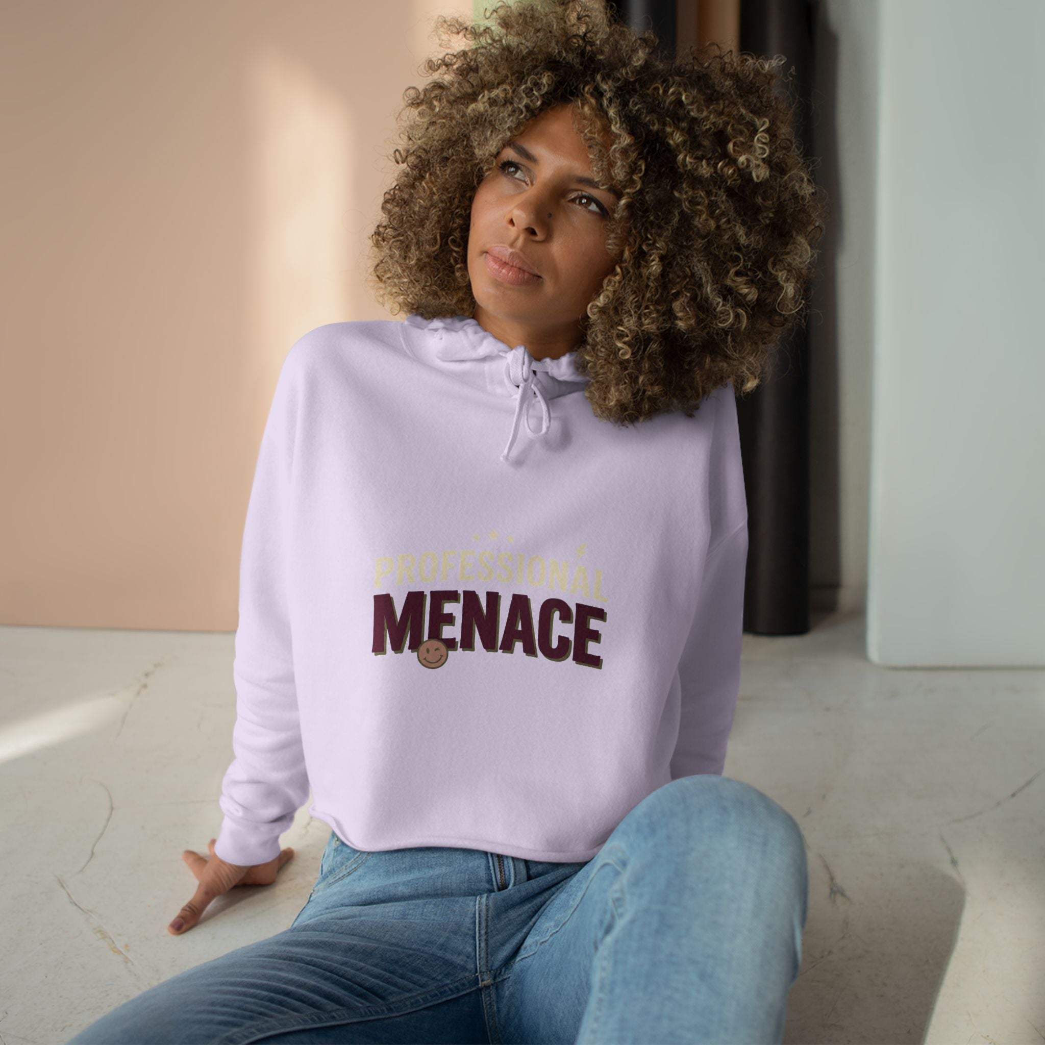 Professional Menace Crop Hoodie