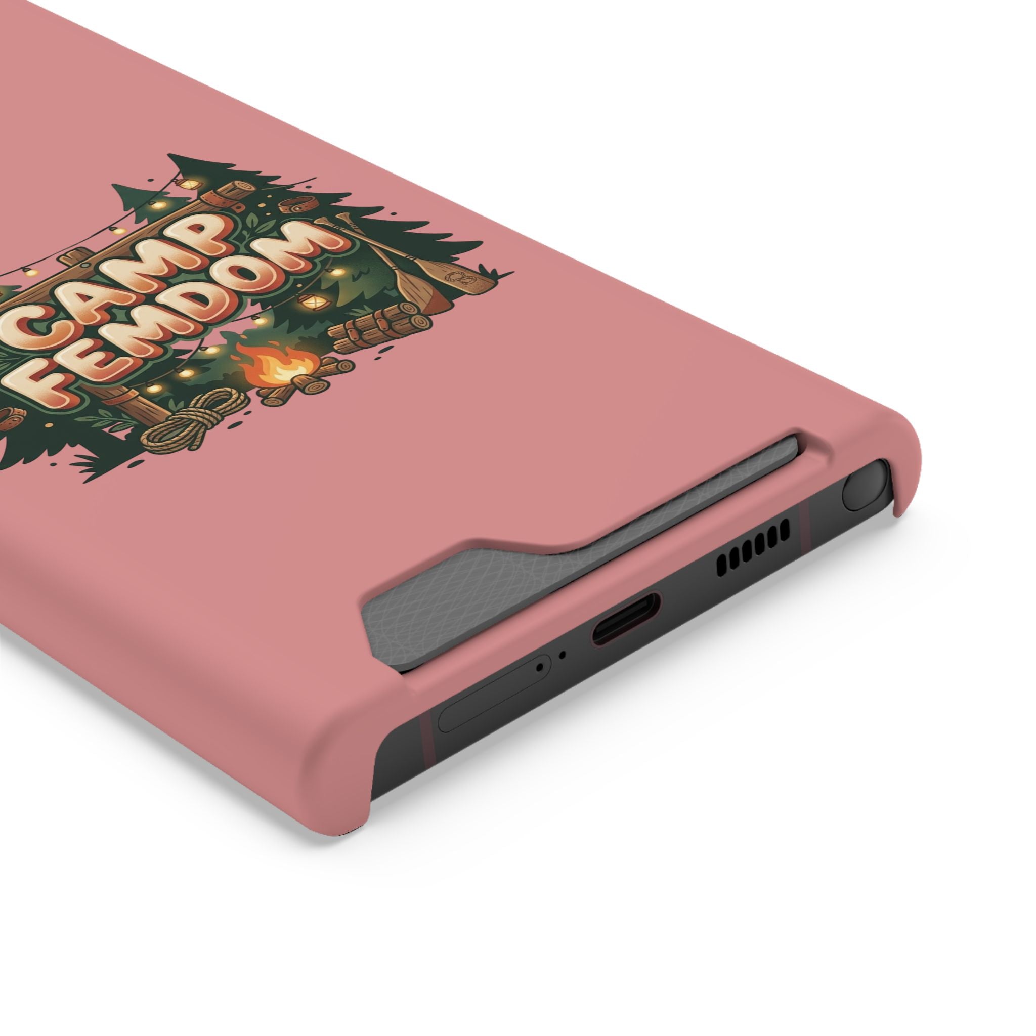 Phone Case — 'Camp Femdom' Card Holder Protective Case