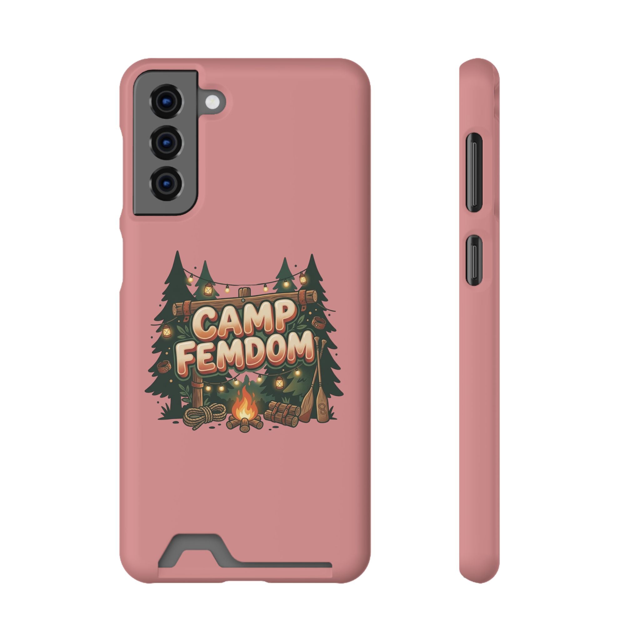 Phone Case — 'Camp Femdom' Card Holder Protective Case