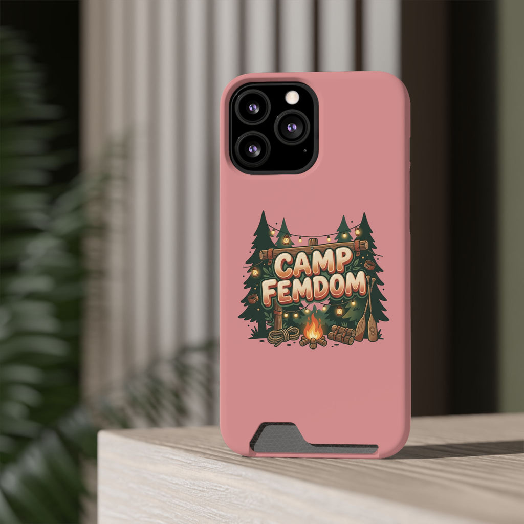 Phone Case — 'Camp Femdom' Card Holder Protective Case