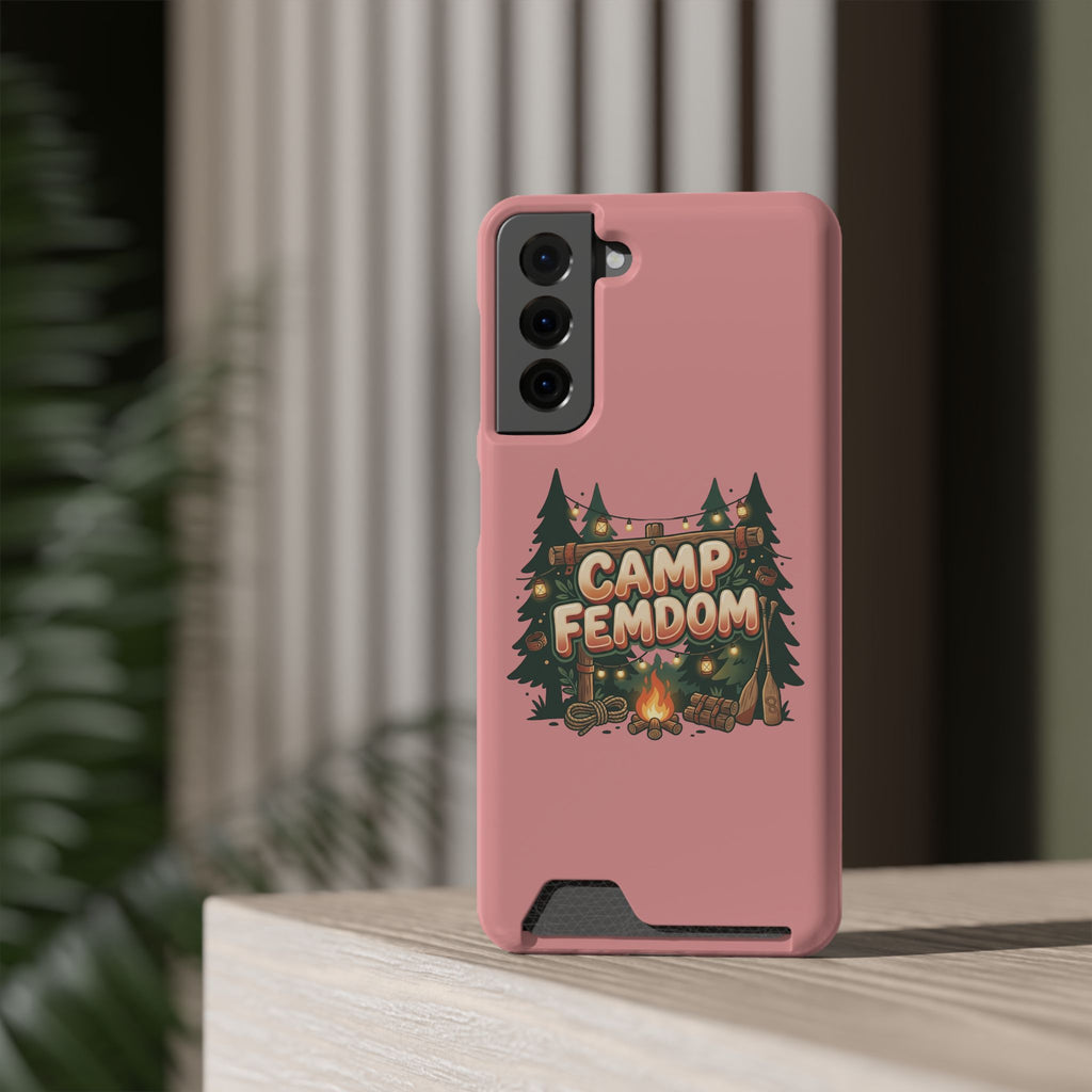 Phone Case — 'Camp Femdom' Card Holder Protective Case