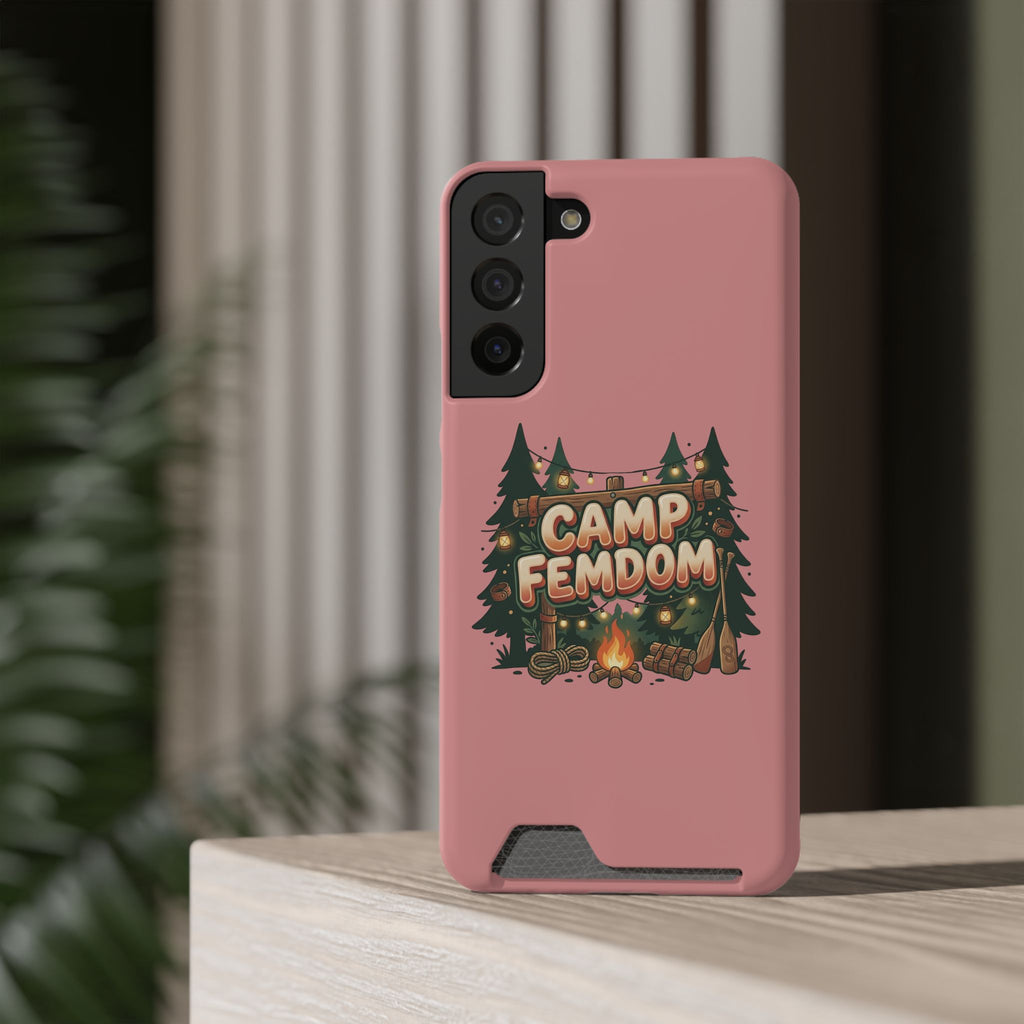 Phone Case — 'Camp Femdom' Card Holder Protective Case