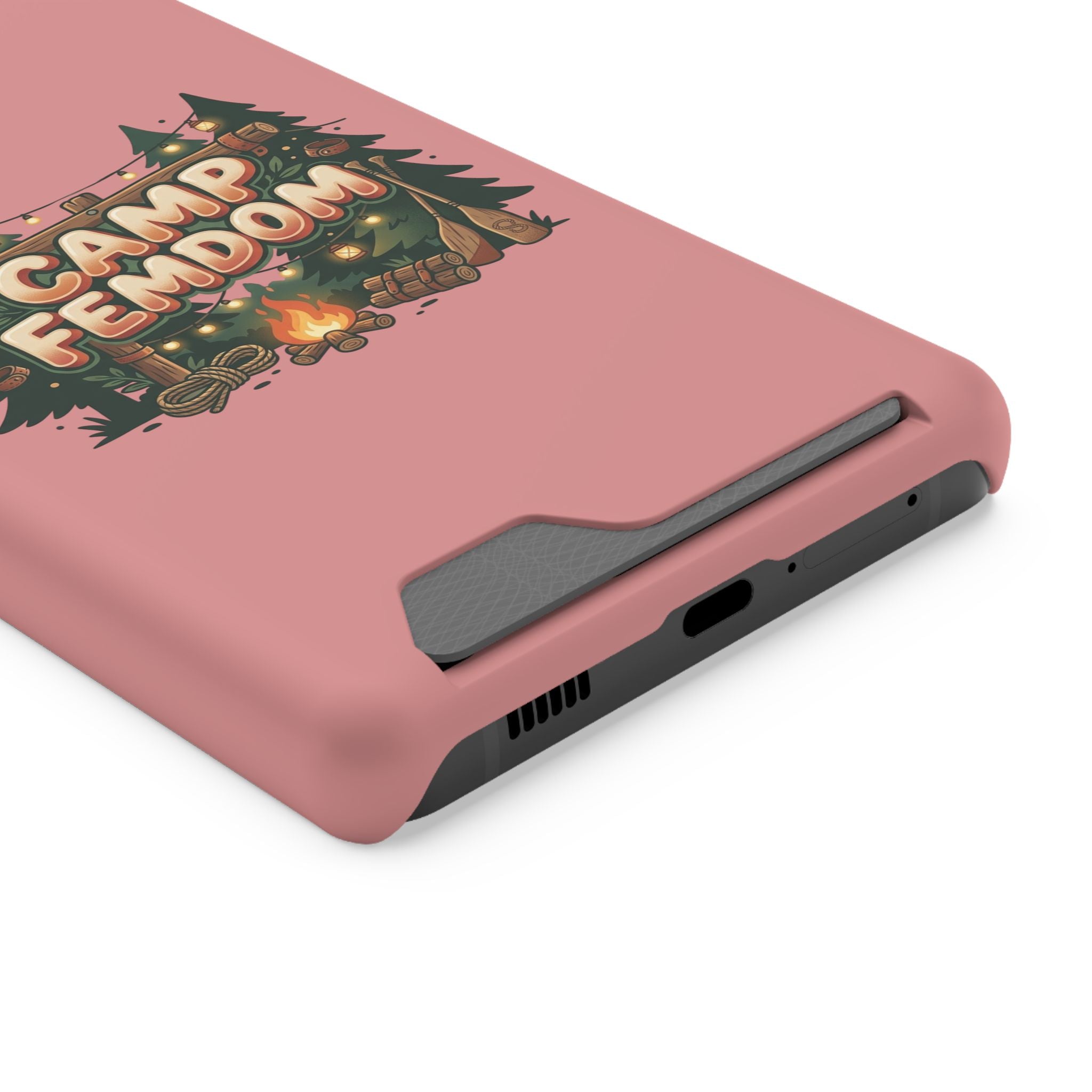 Phone Case — 'Camp Femdom' Card Holder Protective Case