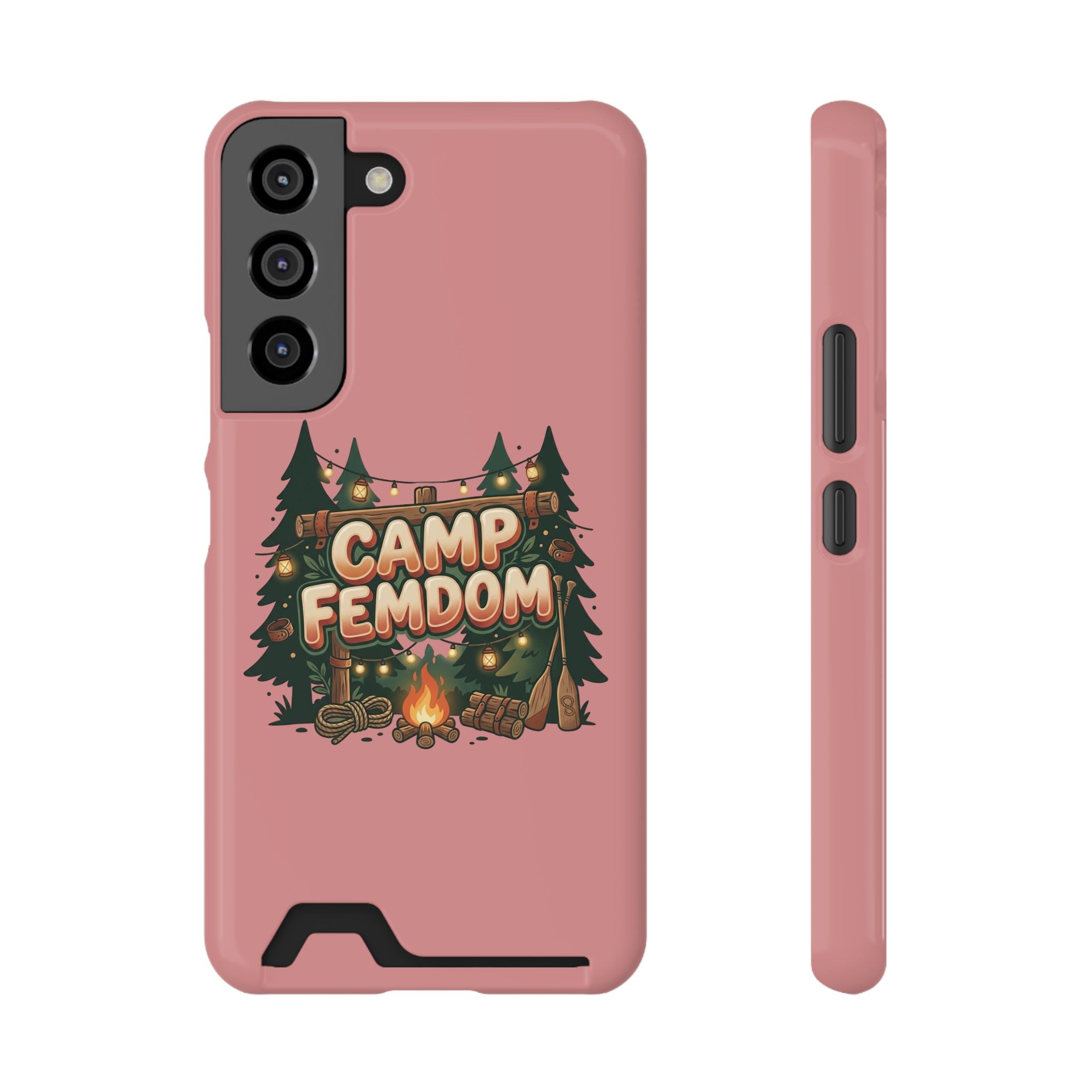 Phone Case — 'Camp Femdom' Card Holder Protective Case