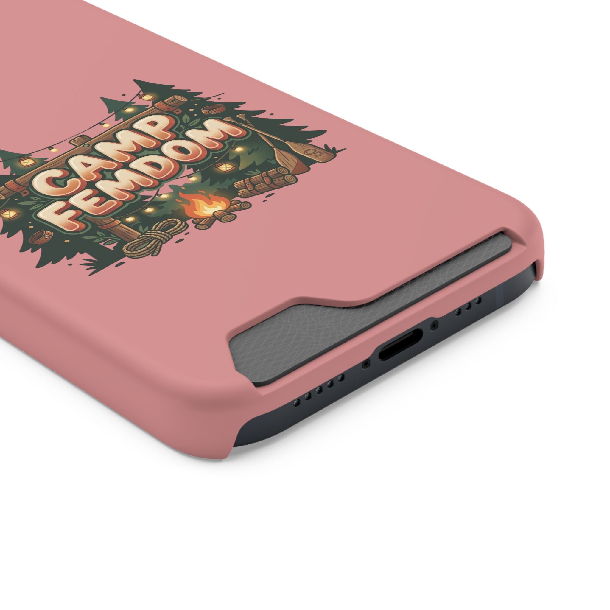 Phone Case — 'Camp Femdom' Card Holder Protective Case