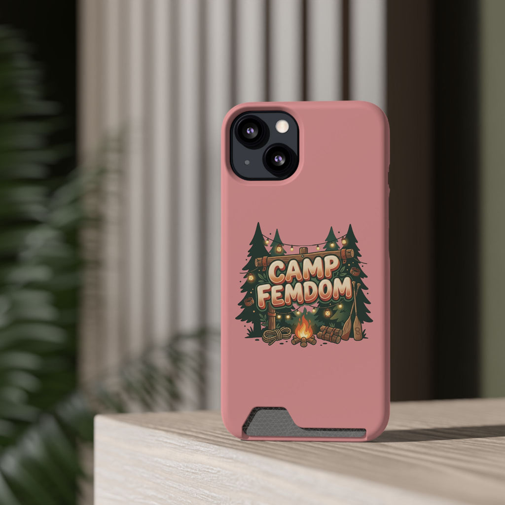 Phone Case — 'Camp Femdom' Card Holder Protective Case