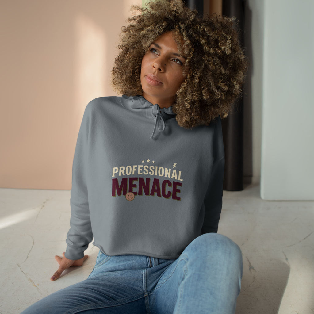 Professional Menace Crop Hoodie