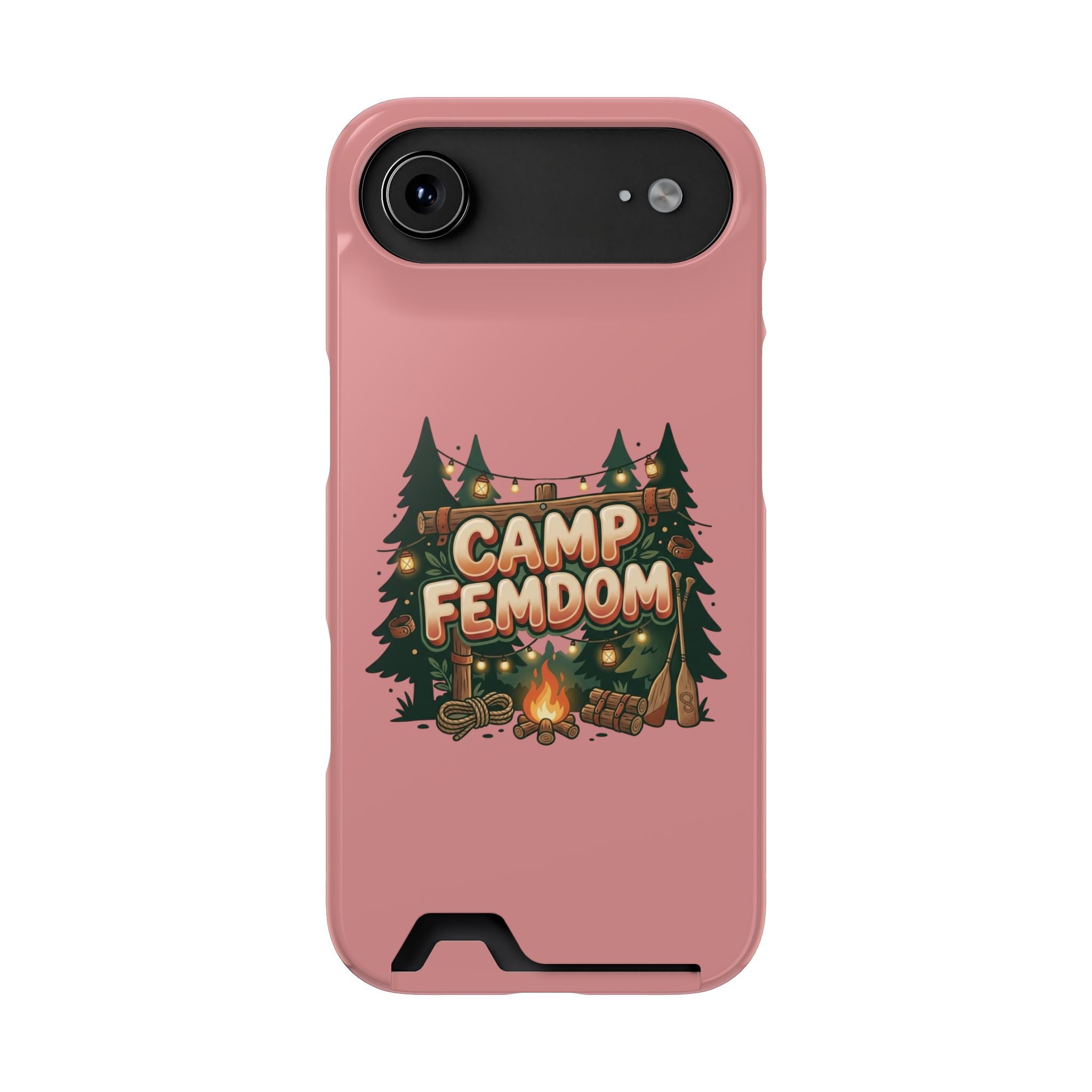 Phone Case — 'Camp Femdom' Card Holder Protective Case
