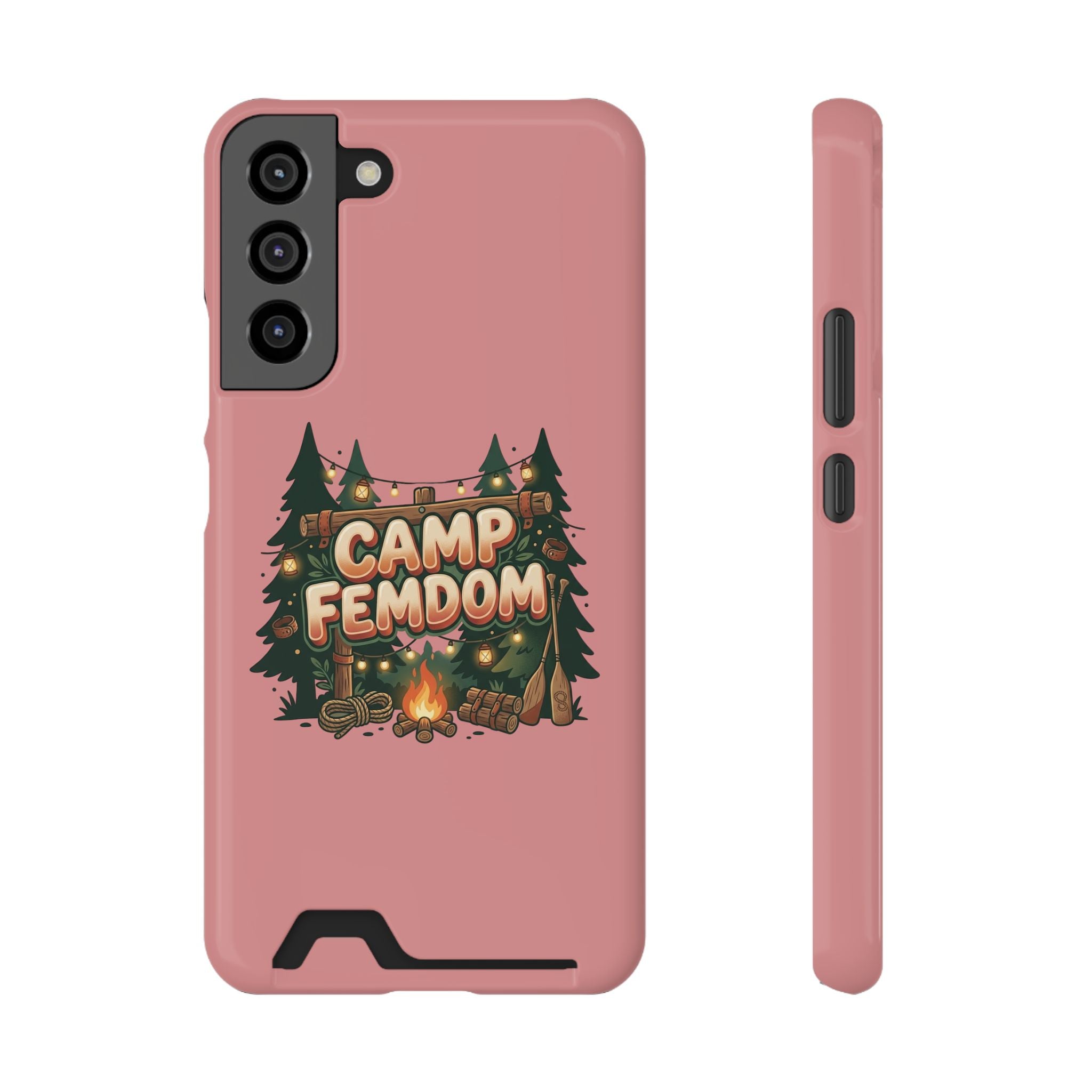 Phone Case — 'Camp Femdom' Card Holder Protective Case