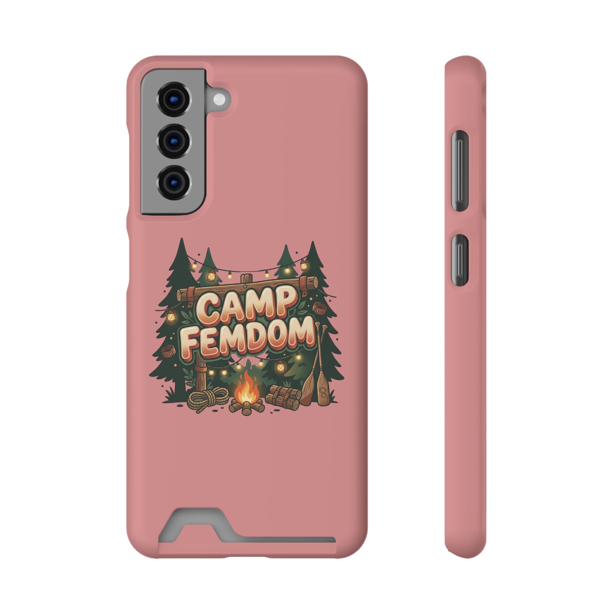 Phone Case — 'Camp Femdom' Card Holder Protective Case