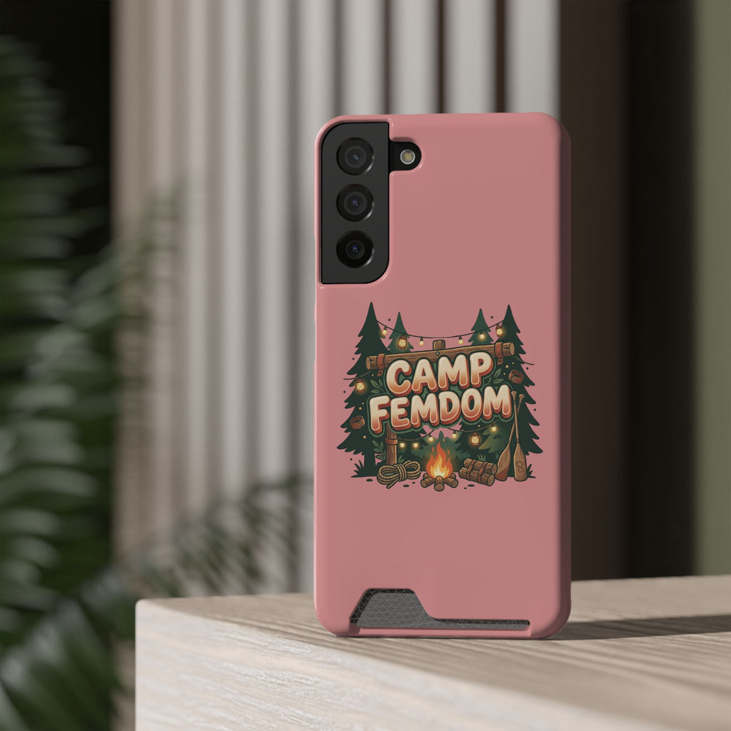 Phone Case — 'Camp Femdom' Card Holder Protective Case