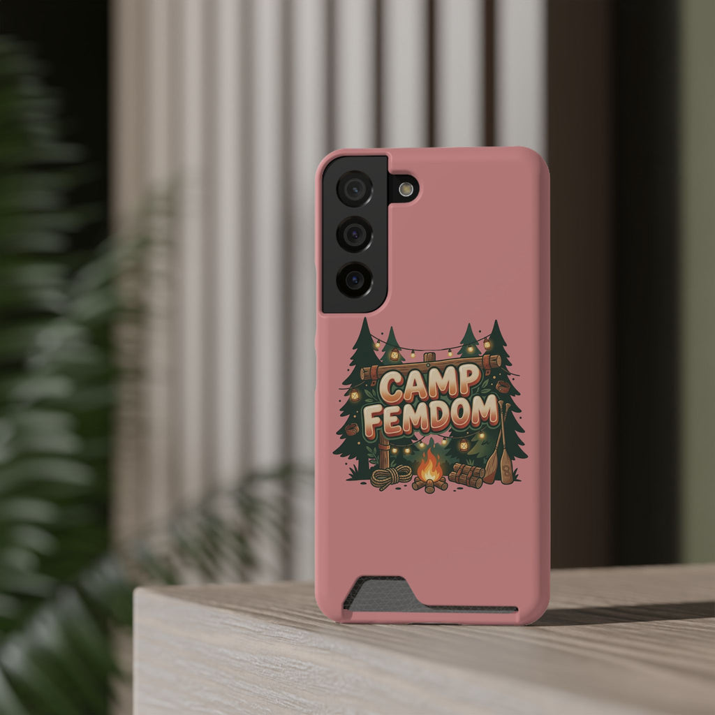 Phone Case — 'Camp Femdom' Card Holder Protective Case