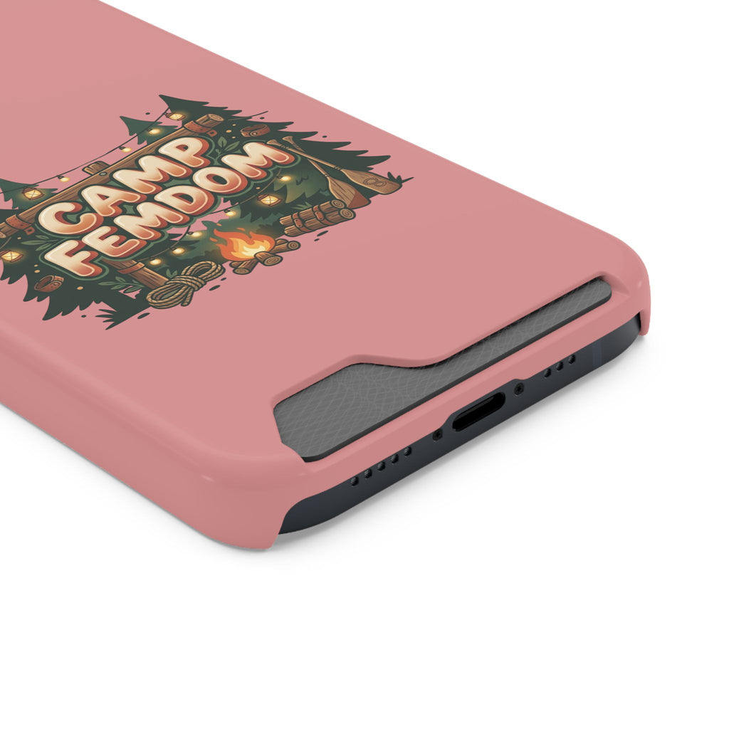 Phone Case — 'Camp Femdom' Card Holder Protective Case