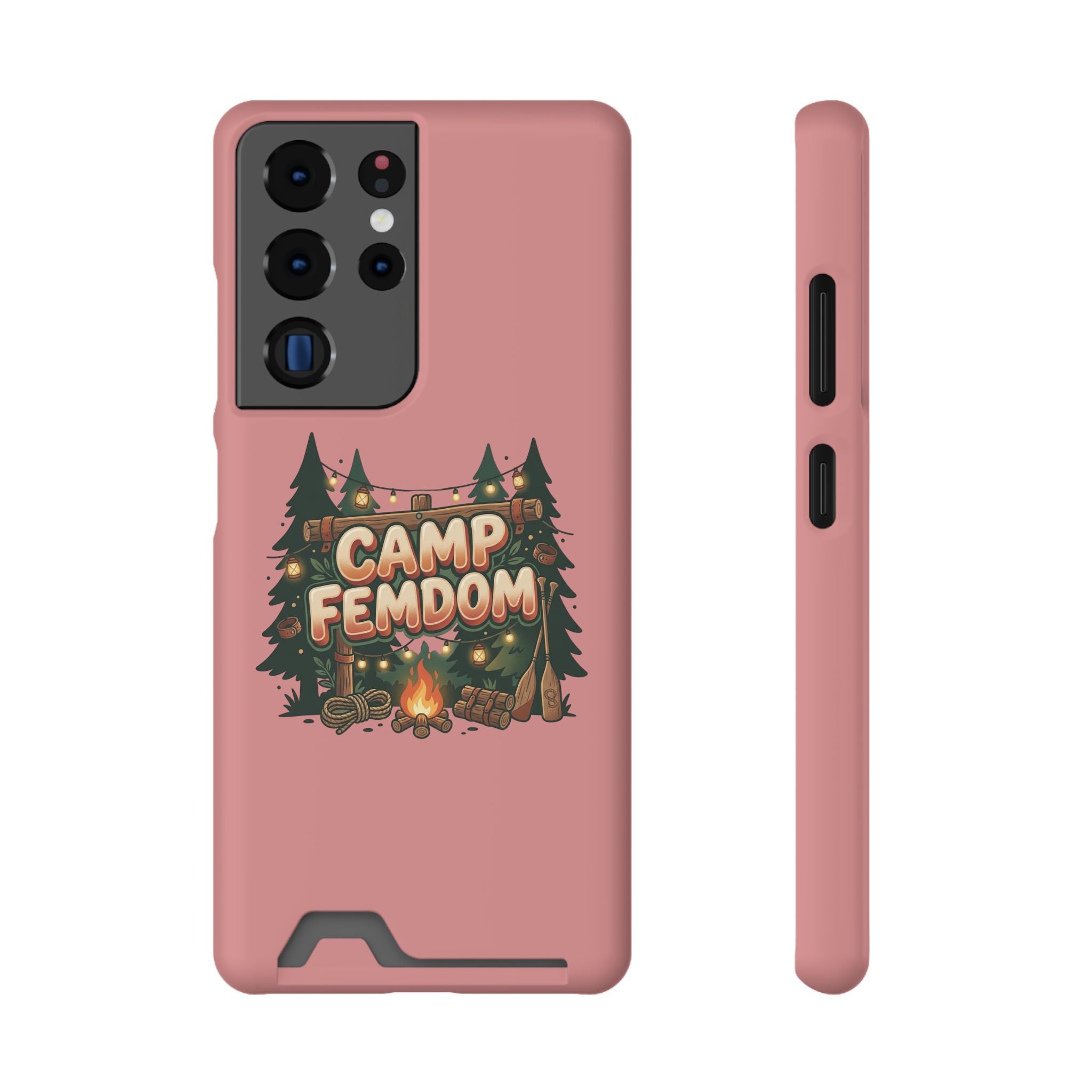 Phone Case — 'Camp Femdom' Card Holder Protective Case