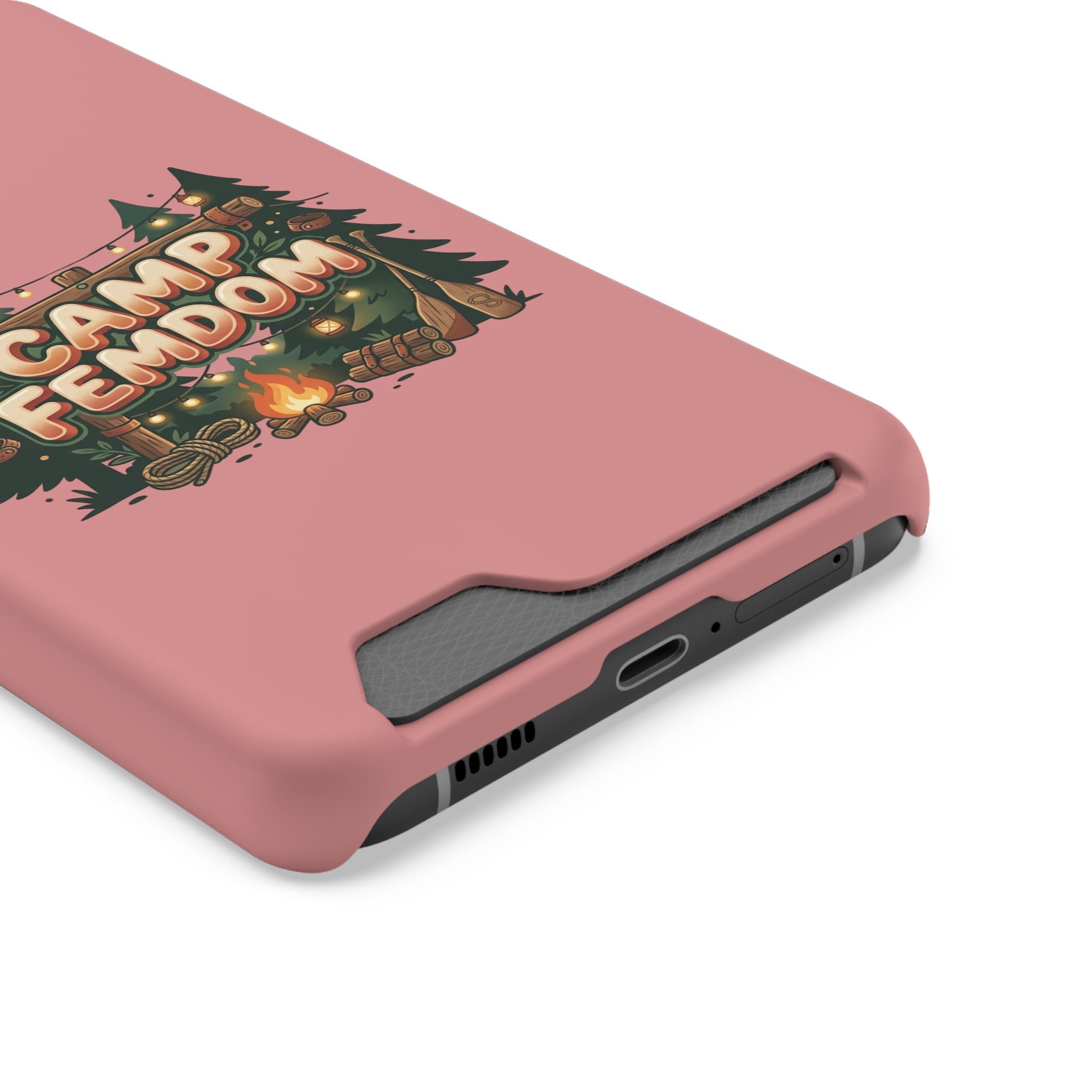 Phone Case — 'Camp Femdom' Card Holder Protective Case