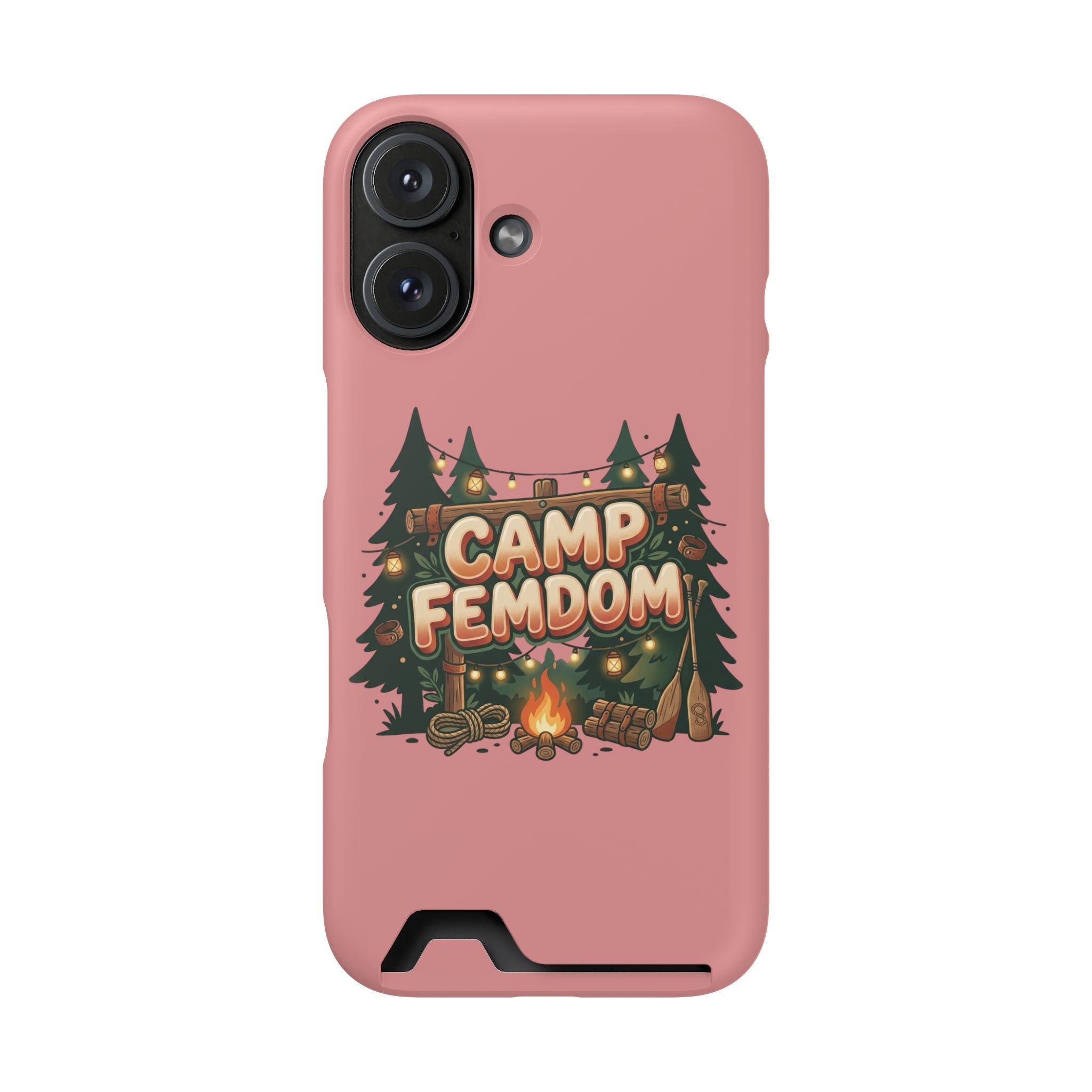 Phone Case — 'Camp Femdom' Card Holder Protective Case