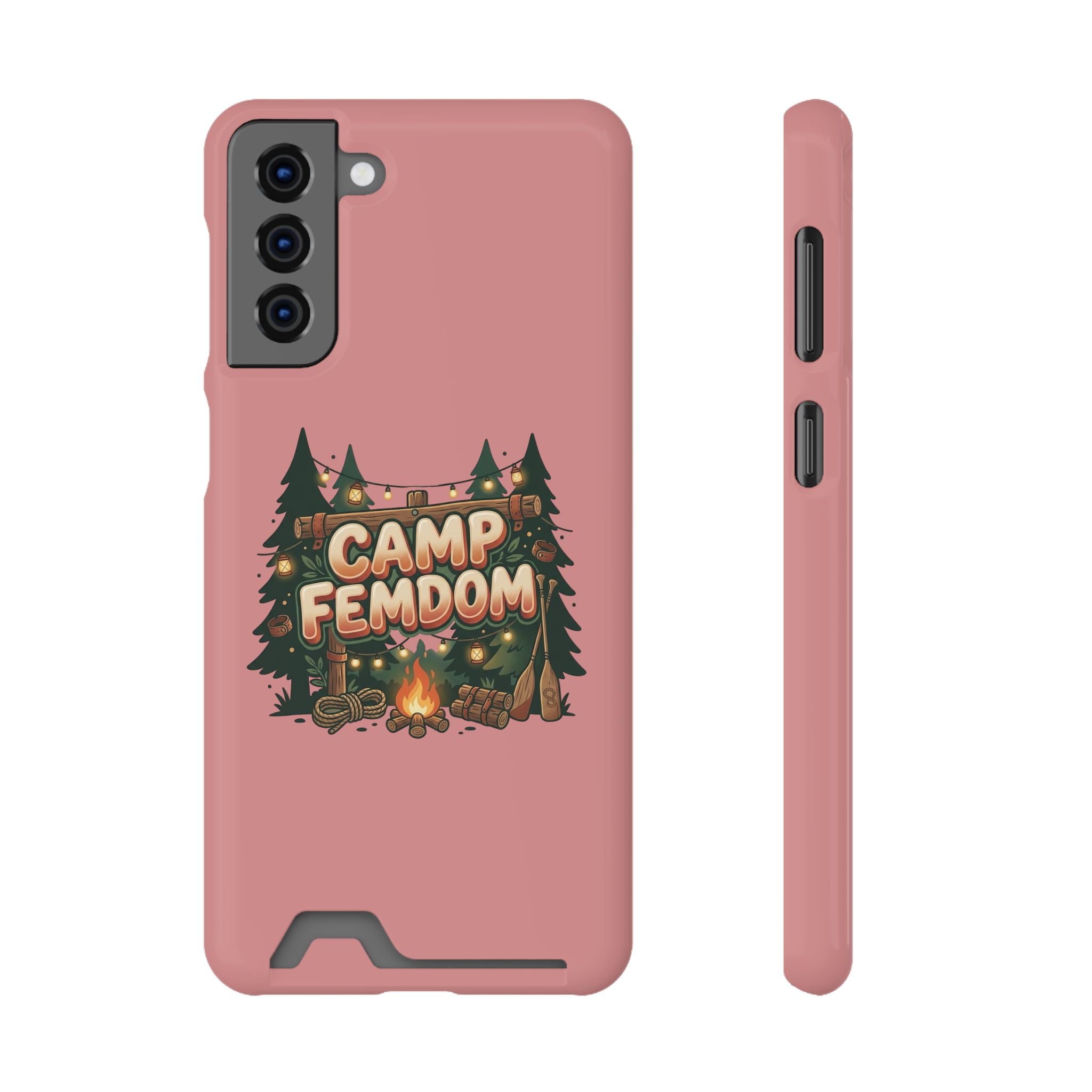 Phone Case — 'Camp Femdom' Card Holder Protective Case