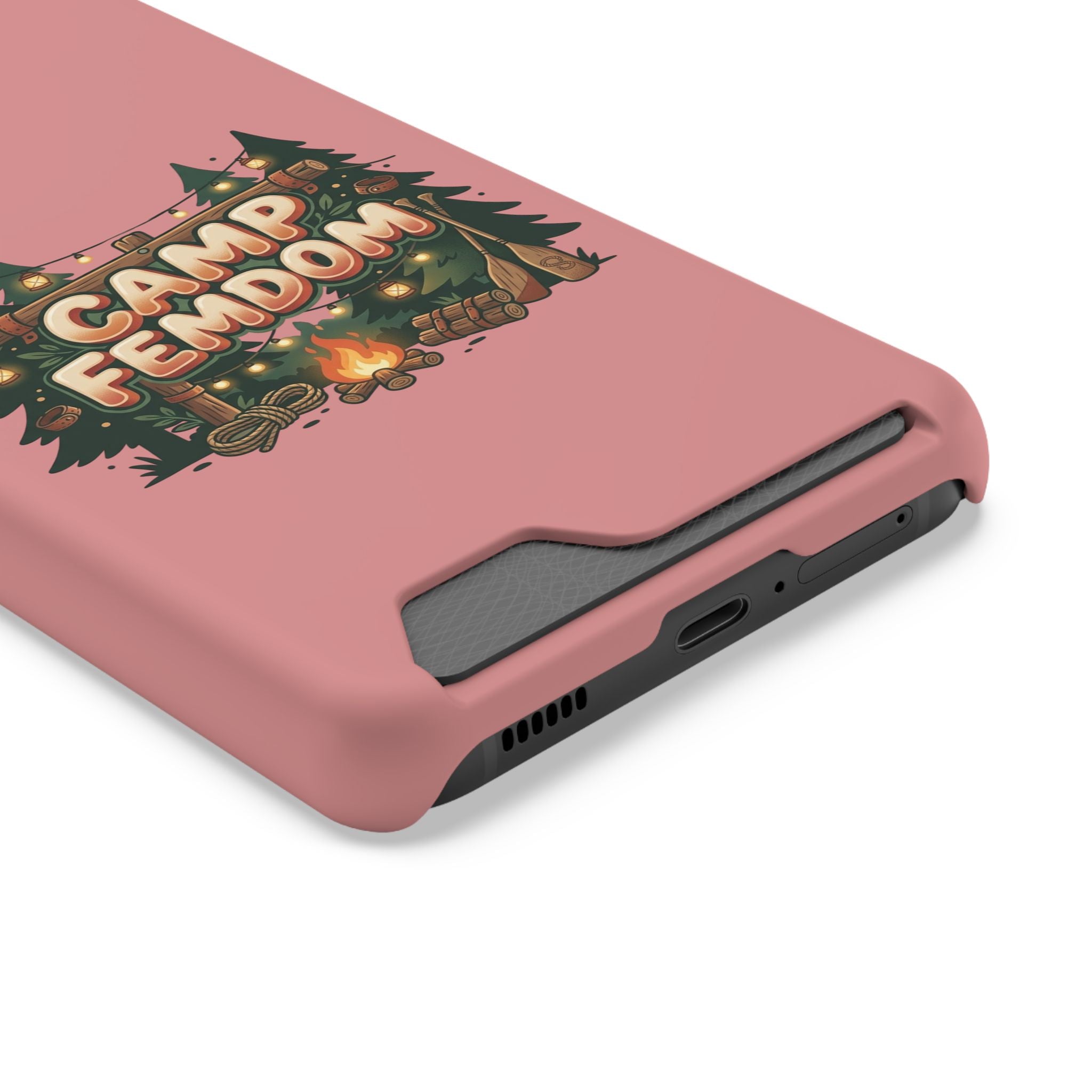Phone Case — 'Camp Femdom' Card Holder Protective Case